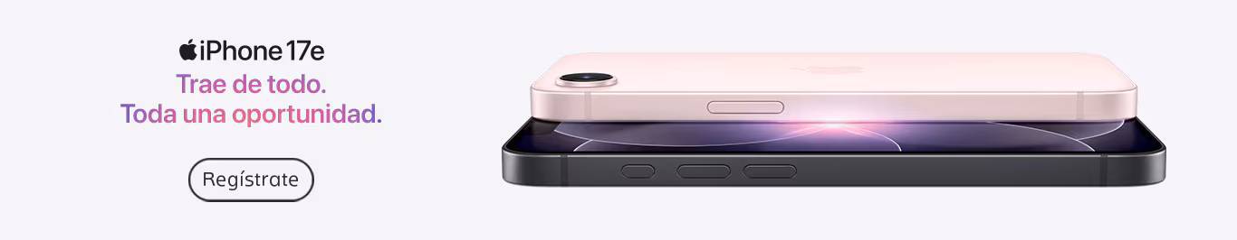 Promoción iPhone 17e con Telcel